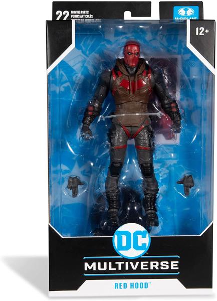 Красный колпак с аксессуарами  "рыцари Готэма" (18 см.) от McFarlane