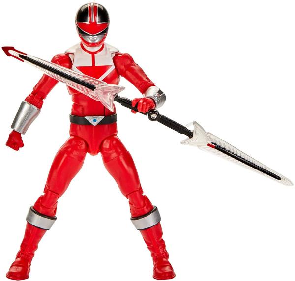 Красный рейнджер с оружием и аксессуарами "Lightning Collection" (15.5 см.) от Hasbro