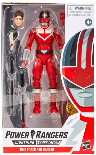 Красный рейнджер с оружием и аксессуарами "Lightning Collection" (15.5 см.) от Hasbro
