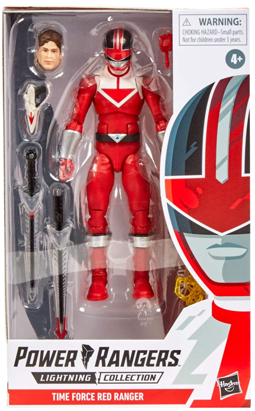 Красный рейнджер с оружием и аксессуарами "Lightning Collection" (15.5 см.) от Hasbro