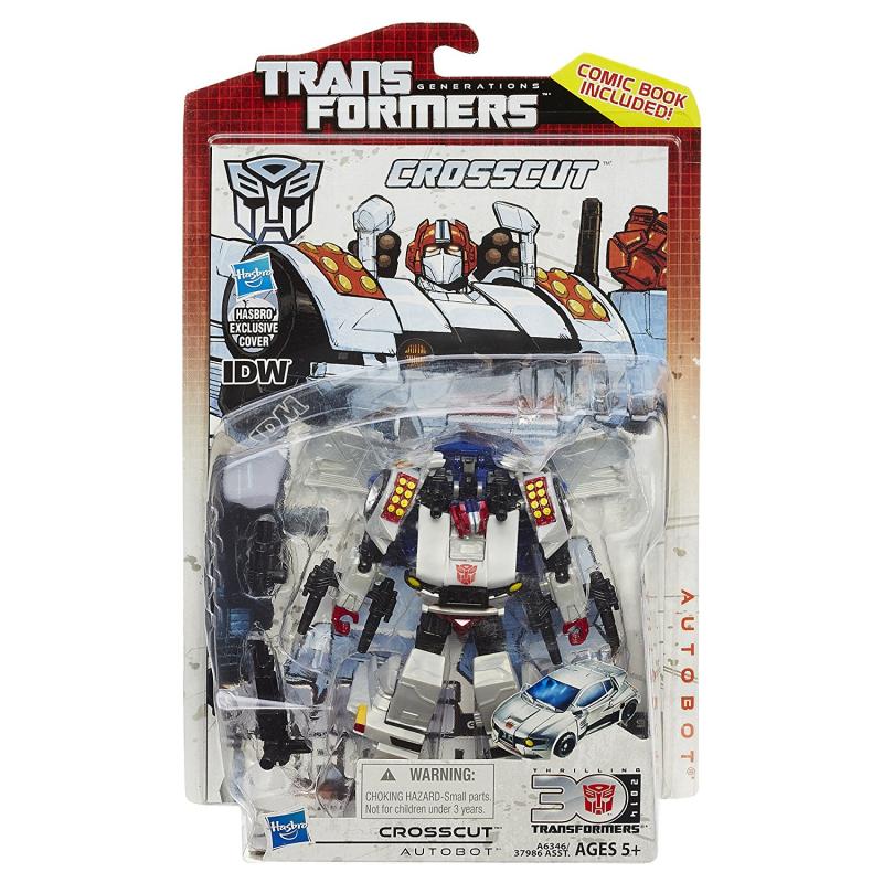 КроссКат с оружием и комиксом "поколение трансформеров" (12 см.) от Hasbro