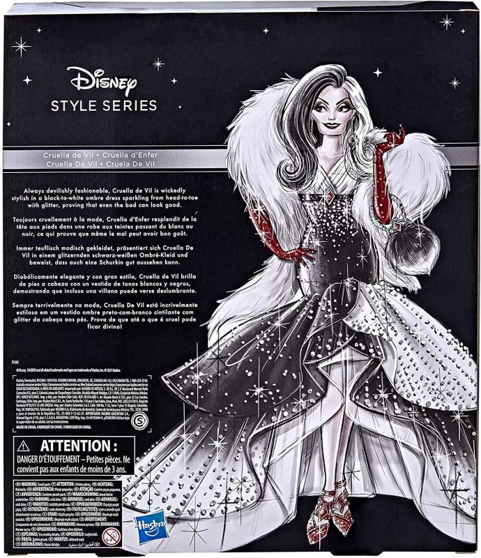 Круэлла де Виль с аксессуарами "Style series" (28 см.) от Hasbro
