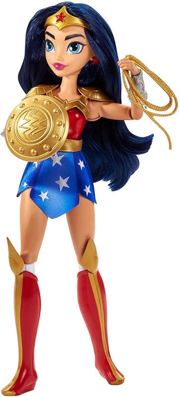 Куколка - подросток Чудо-женщина с аксессуарами "Super Hero Girls" (26 см.)
