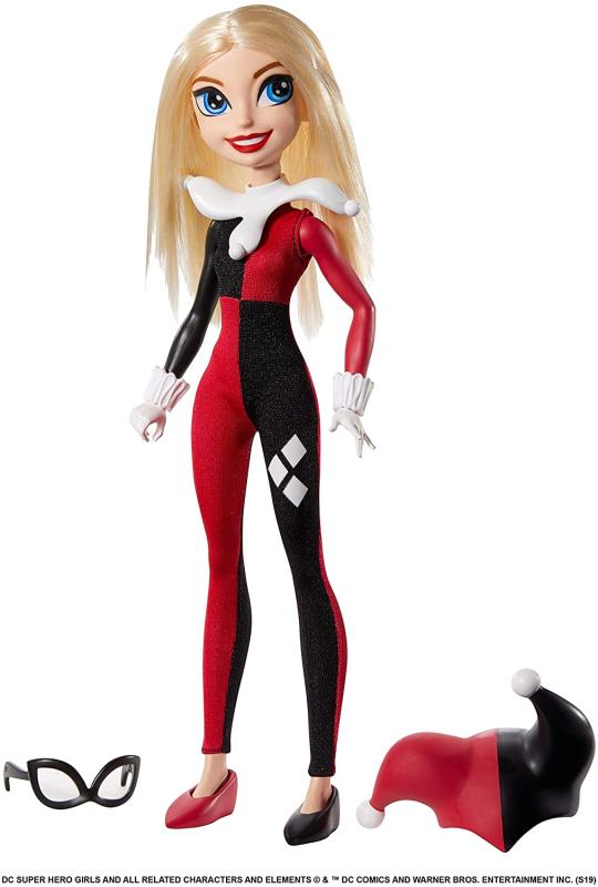 Куколка - подросток Харли Квин "super hero girls"  (26 см.) от Mattel