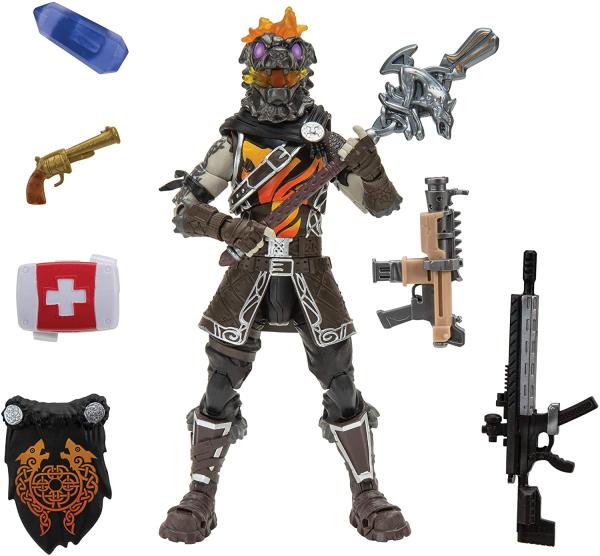 Лавовая бойцовская/гончая с аксессуарами / Fortnite (15.5 см.)
