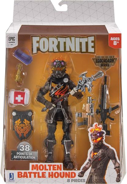 Лавовая бойцовская/гончая с аксессуарами / Fortnite (15.5 см.)