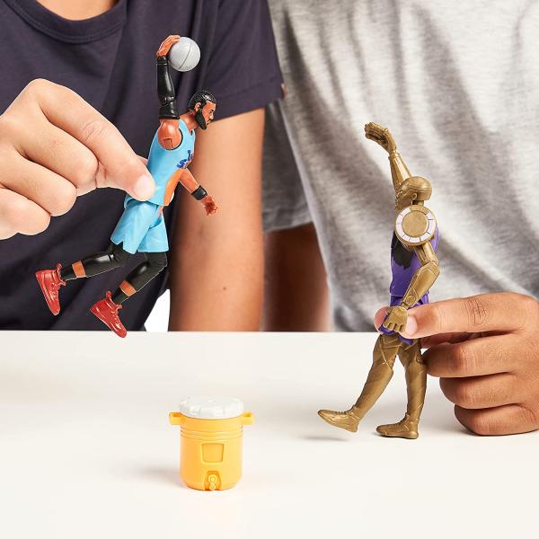 Леброн Джеймс и Хронос с аксессуарами "космический джем" (13 см.) от Moose Toys