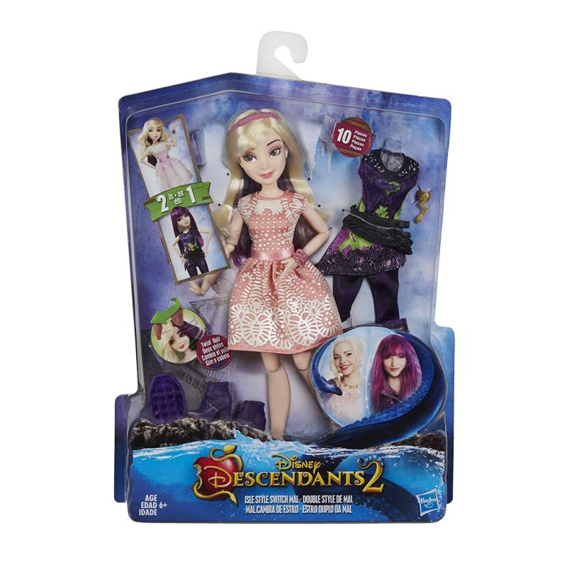 Мэл (Мел) "наследники 2" Два в одном с аксессуарами от Hasbro