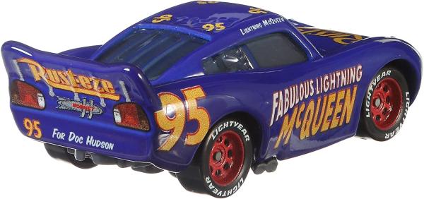 Молния Маквин в раскраске Дока Хадсона "тачки" (8 см.) от Mattel