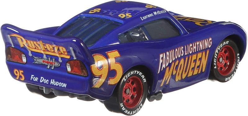Молния Маквин в раскраске Дока Хадсона "тачки" (8 см.) от Mattel