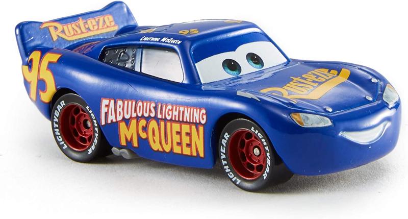 Молния Маквин в раскраске Дока Хадсона "тачки" (8 см.) от Mattel