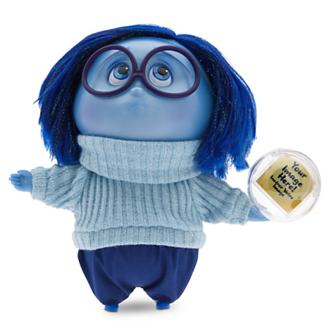 Печаль. Кукла говорит и светится "Головоломка / Inside out" (около 19 см.)