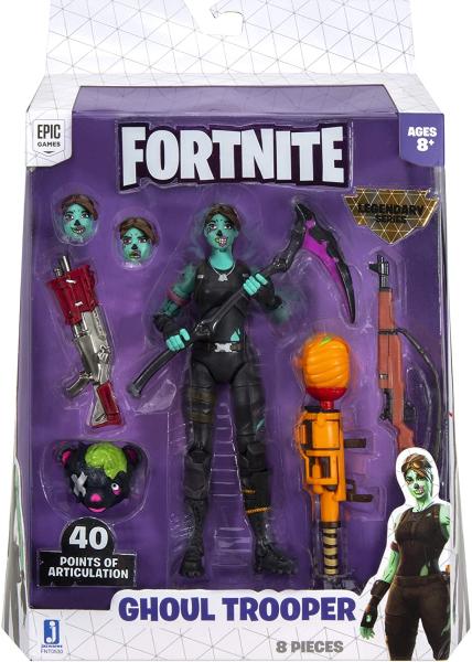 Пехотинец Упырь с оружием и аксессуарами / Ghoul Trooper Fortnite (15.5 см.)