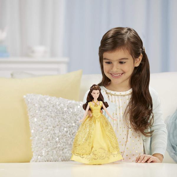 Поющая куколка Бель "красавица и чудовище" (30 см.) от Hasbro