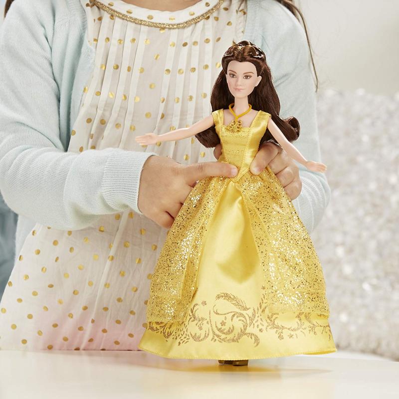 Поющая куколка Бель "красавица и чудовище" (30 см.) от Hasbro