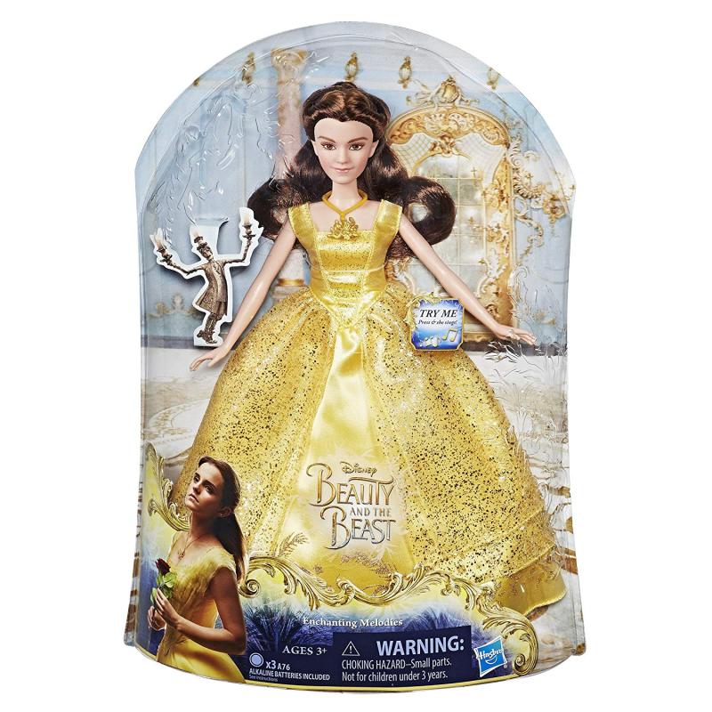 Поющая куколка Бель "красавица и чудовище" (30 см.) от Hasbro