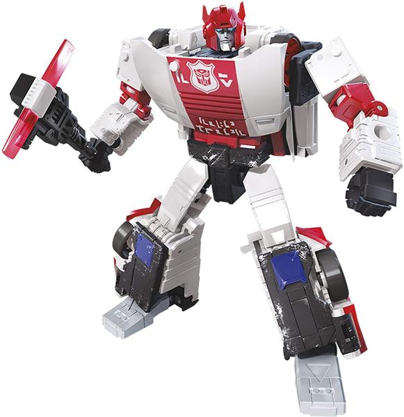 Ред Алёрт с оружием "война за Кибертрон" / SIEGE (около 13 см.) от Hasbro/Takara