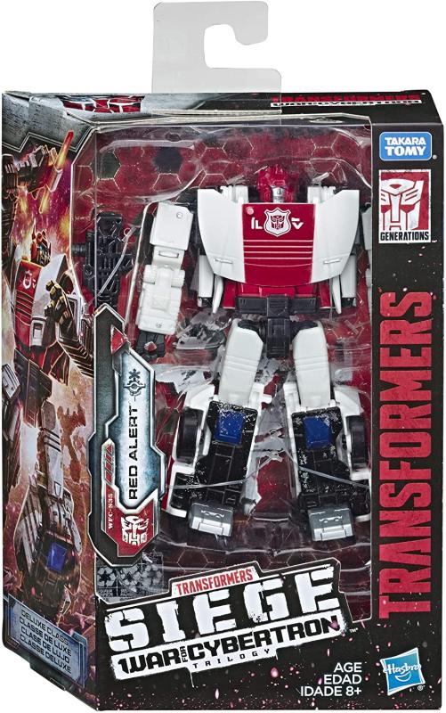 Ред Алёрт с оружием "война за Кибертрон" / SIEGE (около 13 см.) от Hasbro/Takara