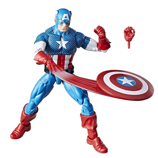 Капитан Америка с аксессуарами "серии ретро" (15.5 см.) от Hasbro