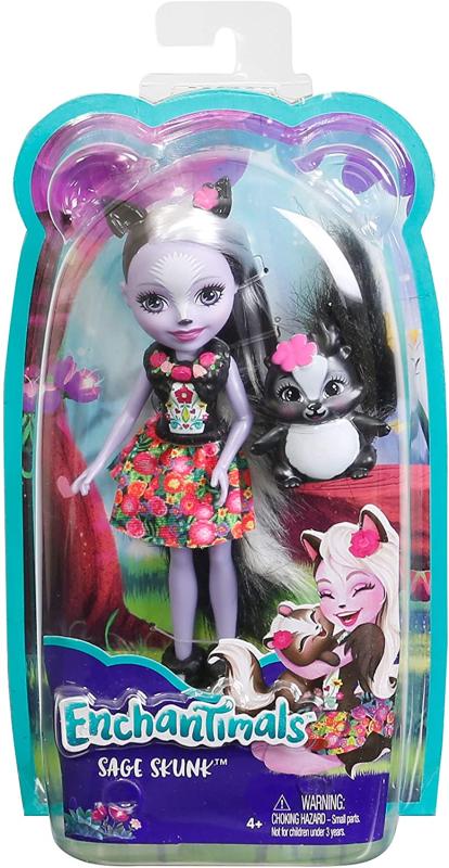 Сэйдж Скунси и Кейпер "Enchantimals" (15.5 см.) от Mattel