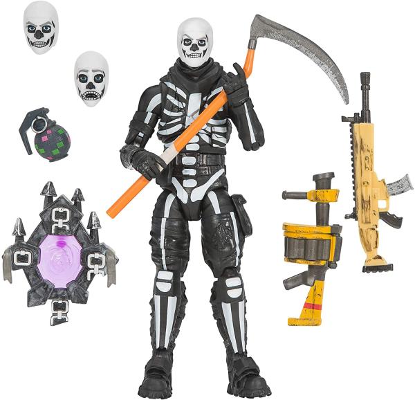 Скелет чёрный / Fortnite Scull Trooper (15.5 см.)