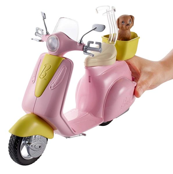 Скутер для Барби с собачкой (27 х 22 см.) от Mattel