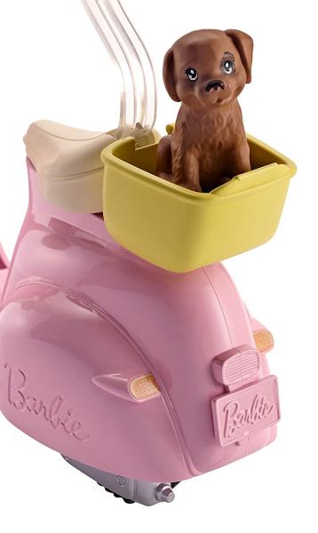 Скутер для Барби с собачкой (27 х 22 см.) от Mattel